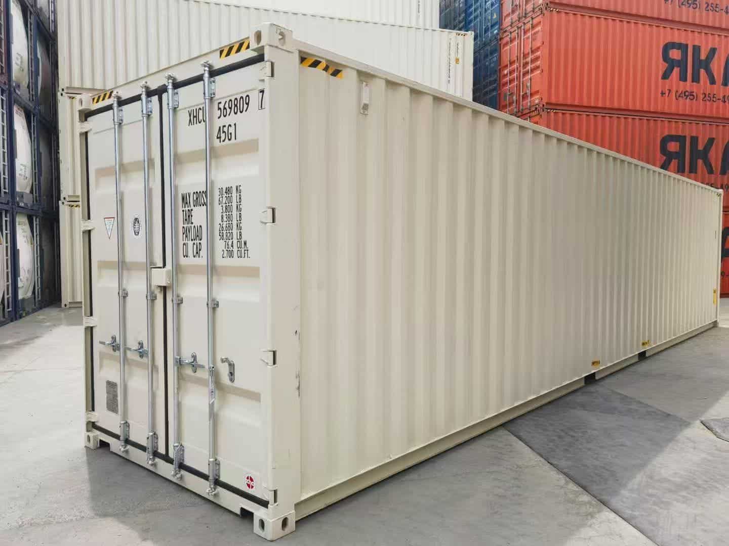 40 GP external dimensions diagram