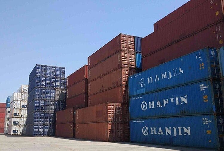 standard container sizes