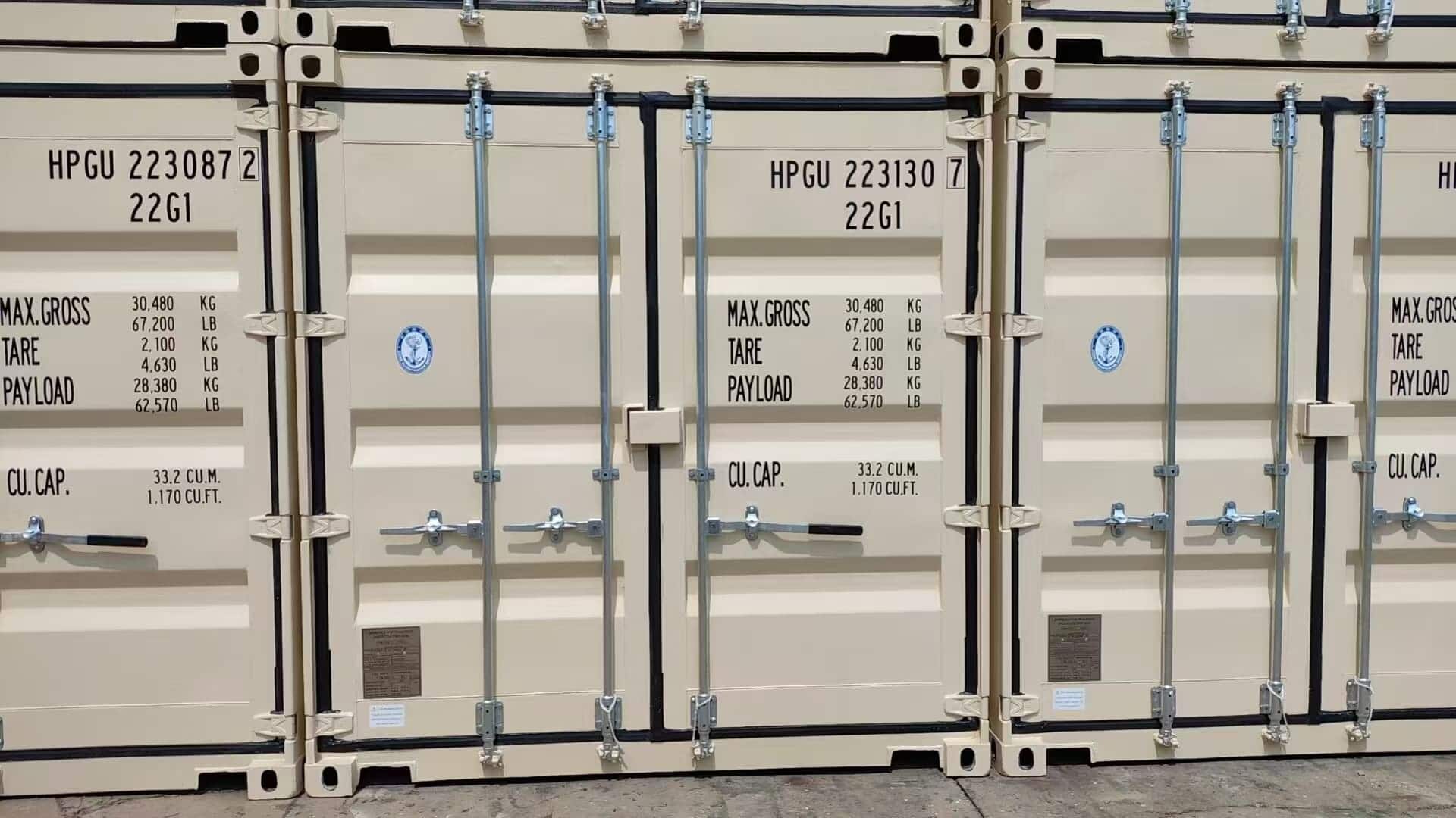 container door open sequence