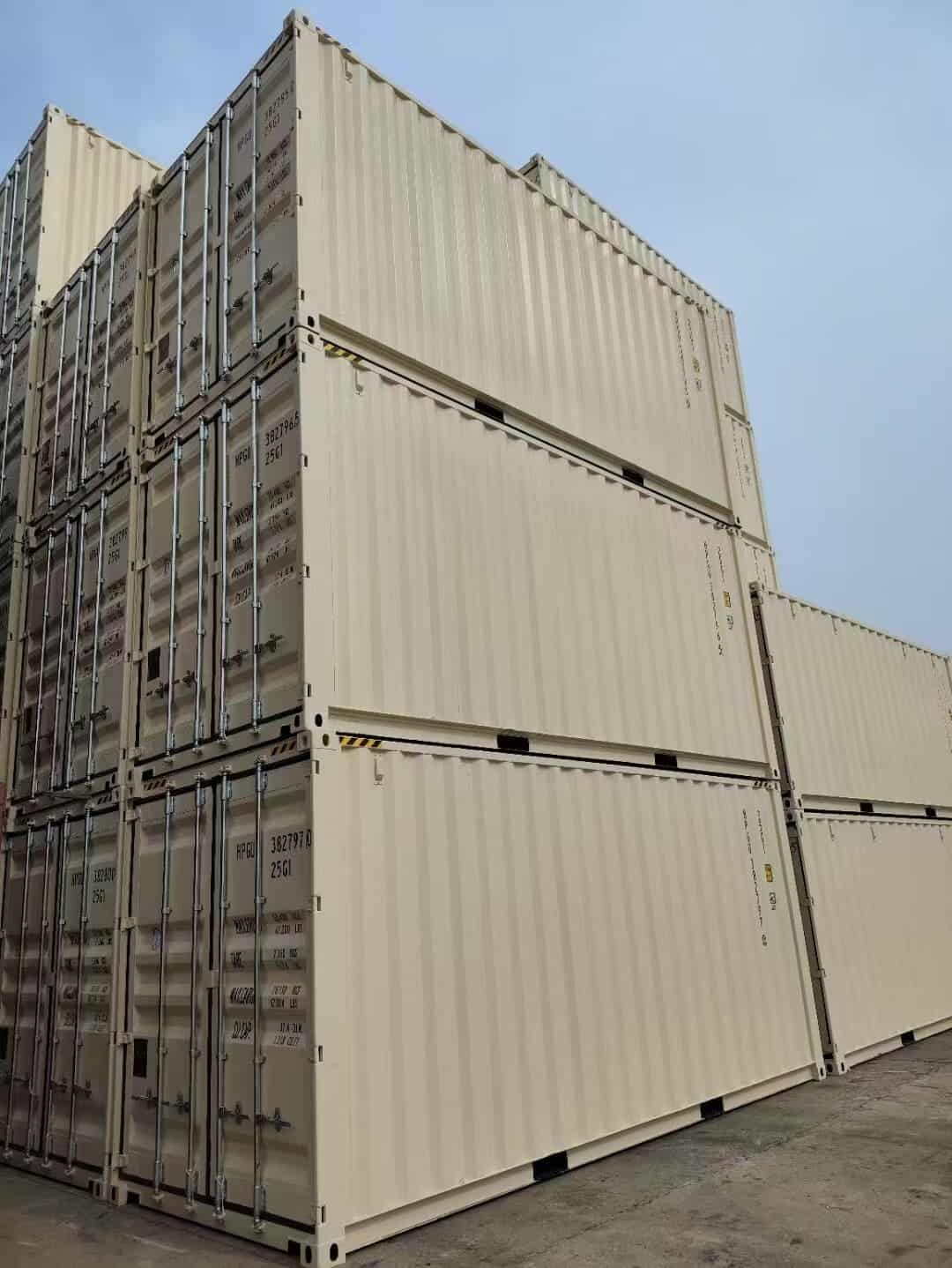 open top container seal system