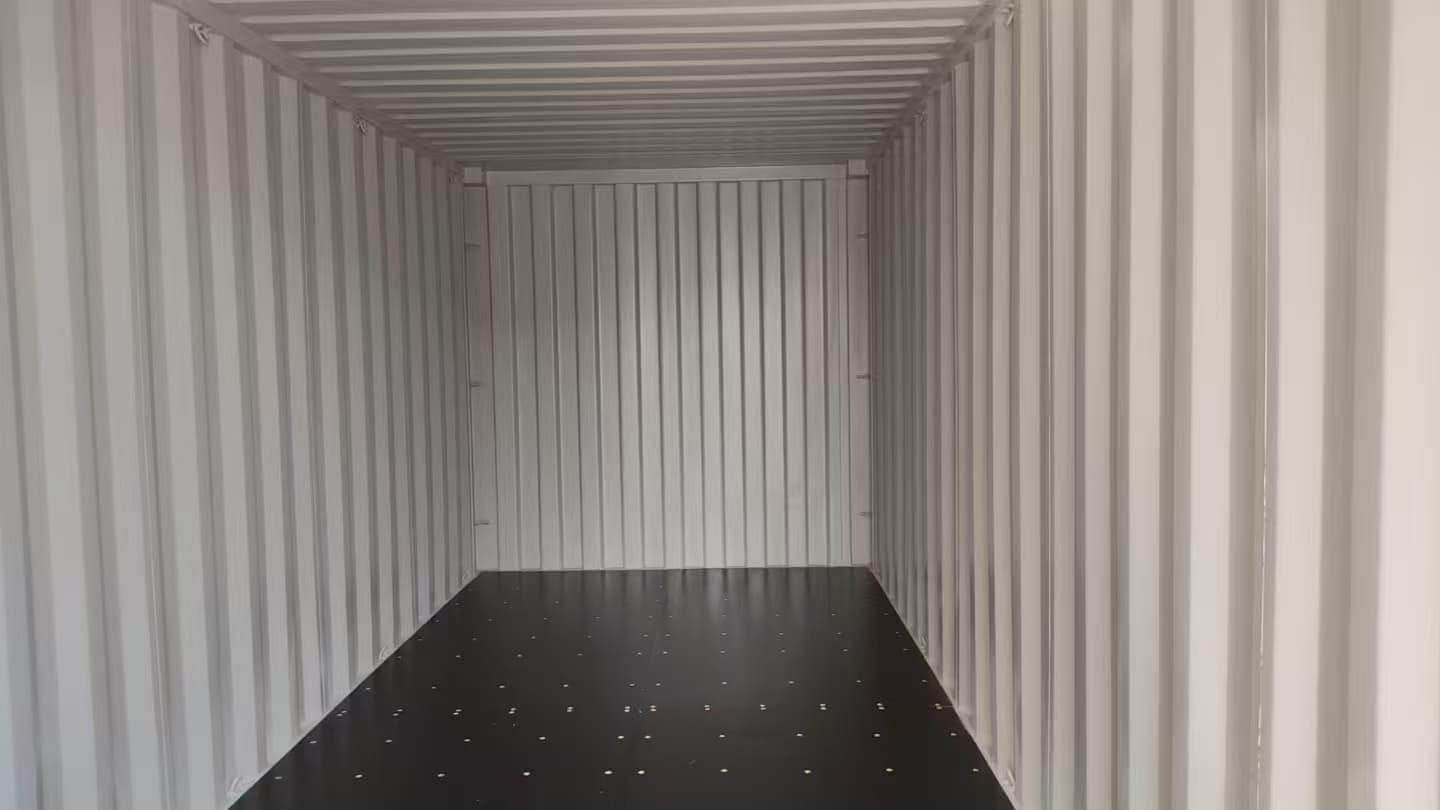 standard flooring shipping container