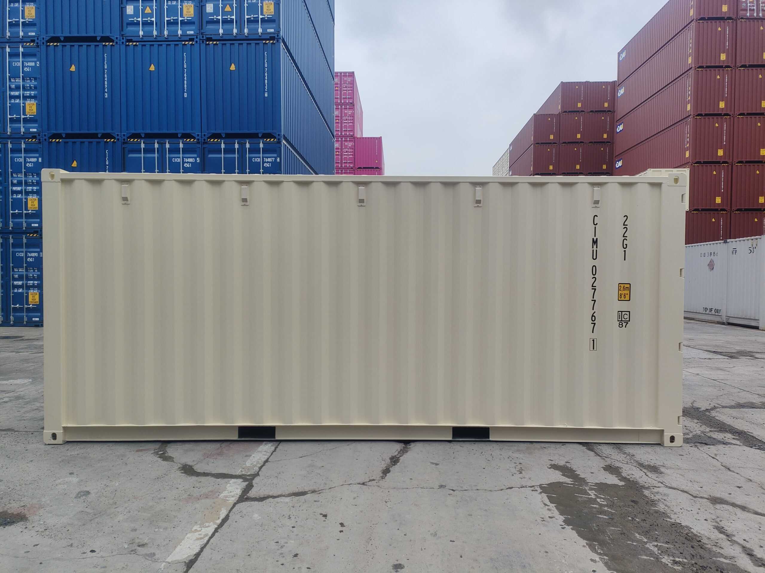 Container shipping process flowchart