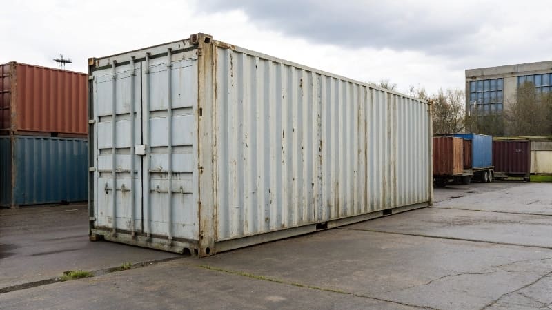 second hand container prices